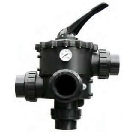 Hands On 3 in. NSF Approved Multiport Valve & Piping Kit for Side Mounted Sand Filters HA3275320